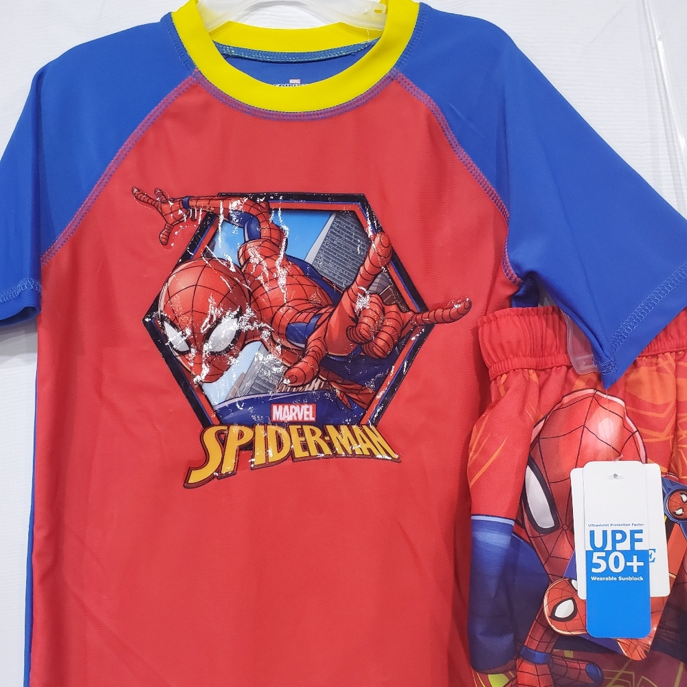 🆕️ Spiderman Rash/Trunk Set - Picture 2 of 7